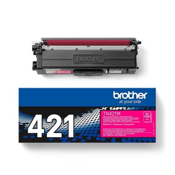Brother TN421 Magenta Cartucho de Toner Original - TN421M - Prinkweb