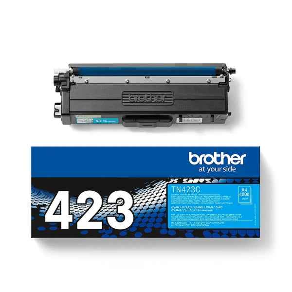 Brother TN423 Cyan Cartucho de Toner Original - TN423C - Prinkweb