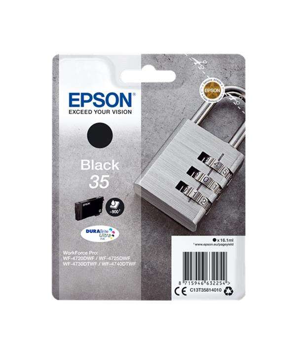 Epson T3581 (35) Negro Cartucho de Tinta Original - C13T35814010 - Prinkweb