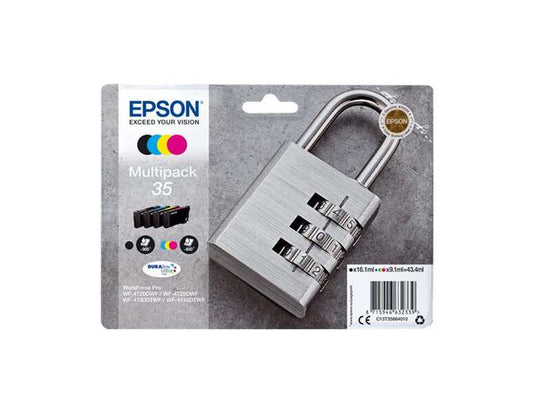 Epson T3586 (35) Pack de 4 Cartuchos de Tinta Originales - C13T35864010 - Prinkweb