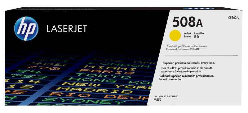 HP CF362A Amarillo Cartucho de Toner Original - 508A - Prinkweb