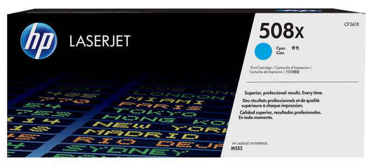 HP CF361X Cyan Cartucho de Toner Original - 508X - Prinkweb