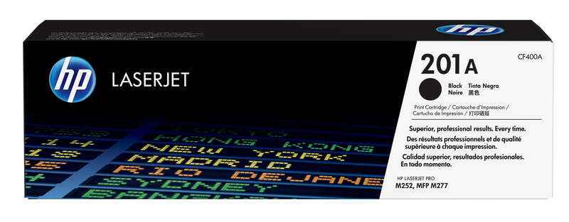 HP CF400A Negro Cartucho de Toner Original - 201A - Prinkweb