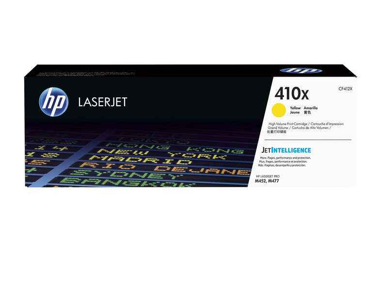 HP CF412X Amarillo Cartucho de Toner Original - 410X - Prinkweb