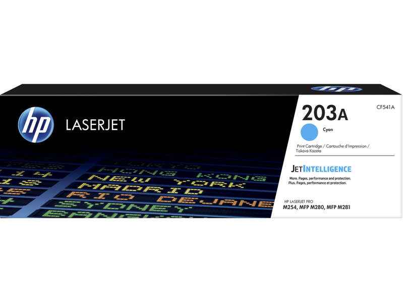HP CF541A Cyan Cartucho de Toner Original - 203A - Prinkweb