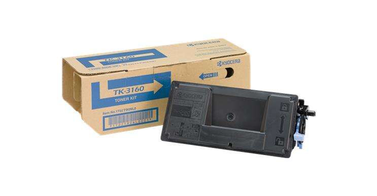Kyocera TK3160 Negro Cartucho de Toner Original - 1T02T90NL0/1T02T90NL1 - Prinkweb