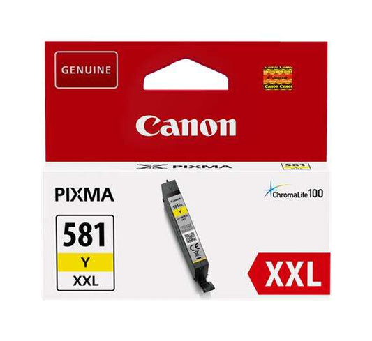 Canon CLI581XXL Amarillo Cartucho de Tinta Original - 1997C001 - Prinkweb