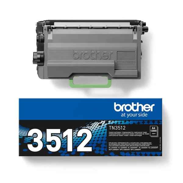 Brother TN3512 Negro Cartucho de Toner Original - Prinkweb