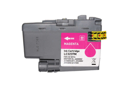 Brother LC3237 kartutxo bateragarria, magenta kolorekoa