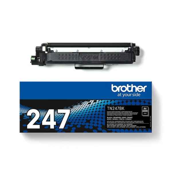 Brother TN247 Negro Cartucho de Toner Original - TN247BK - Prinkweb