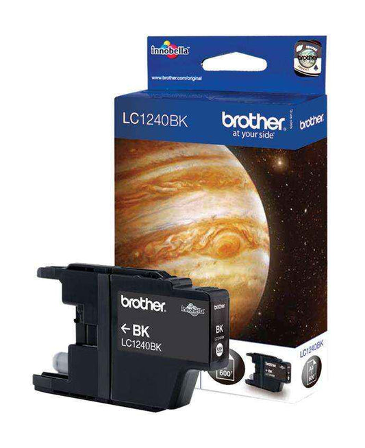 Brother LC1240 Negro Cartucho de Tinta Original - LC1240BKBP - Prinkweb