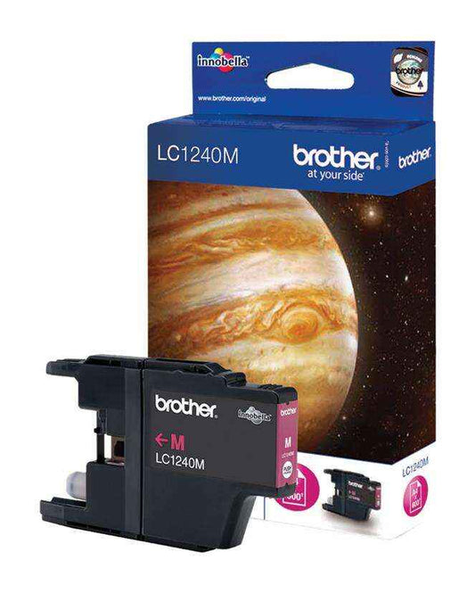 Brother LC1240 Magenta Cartucho de Tinta Original - LC1240MBP - Prinkweb