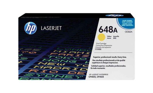 HP CE262A Amarillo Cartucho de Toner Original - 648A - Prinkweb