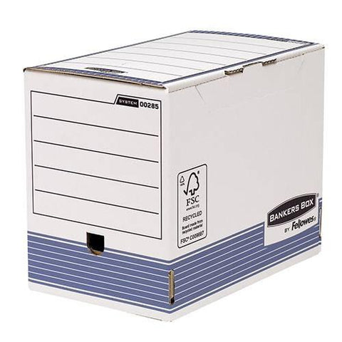 FELLOWES CAIXA D'ARXIU DEFINITIU 200MM A4 SYSTEM BLAU