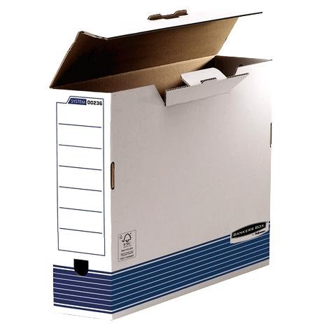 FELLOWES CAIXA D'ARXIU DEFINITIU 100MM A3 SYSTEM BLAU