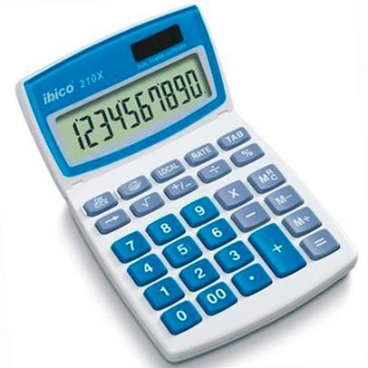 CALCULADORA IBICO 210 X 10 DÍGITOS