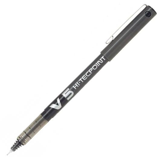 PILOT ROLLER TINTA LÍQUIDA V-5 HI-TECPOINT NEGRO - Prinkweb