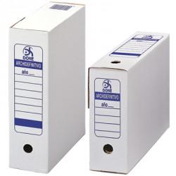 DOHE DEFINITIVE FILE BOX EXTENSION FOLIO WHITE CARKBOARD PACK DE 50 UNITÉS