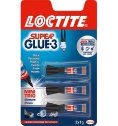 Adesivo instantâneo Loctite SG3 Mini-T 3x1g