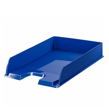 Bandejas para documentos Esselte Europapost, opacas, formato vertical, azul-escuro