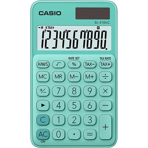 CASIO CALCULADORA D’OFICINA VERDA SL-310UC-GN
