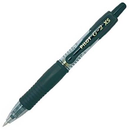 PILOT BOLÍGRAFO TINTA DE GEL G2 PIXIE XS RETRÁCTIL 0.7 NEGRO - Prinkweb