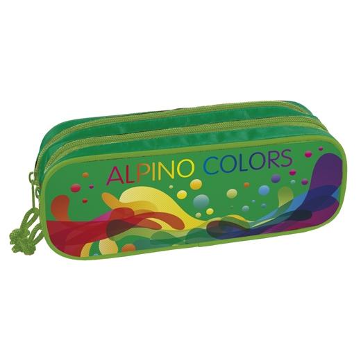 ALPINO PORTATODO COLORS DOBLE CREMALLERA MULTICOLOR