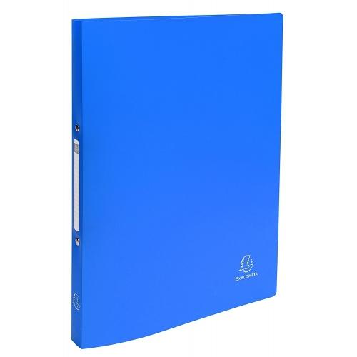 Classeur à anneaux EXACOMPTA PP A4 15 mm flexible avec étiquette de dos