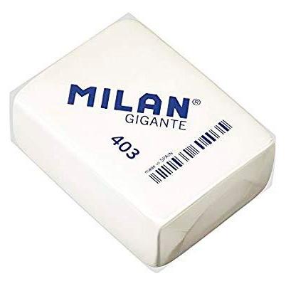 MILAN GUM 403 CHAPELLES DE PAIN GÉANTES 6,8 x 5,1 x 2,8 cm BLANCHES - BOÎTE DE 3