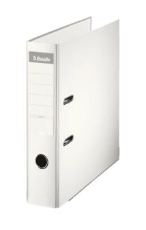 Classeur à levier ESSELTE A4, dos large, intérieur en PP doublé de papier Rado, protections d'angle blanches