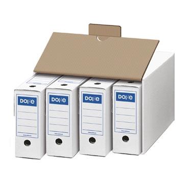DOHE ULTIMATE ARCHIVE CONTAINER 424X360X262MM CARTÃO BRANCO EMBALAGEM COM 10 UNIDADES