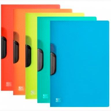 OXFORD DOSSIER PP URBAN PLASTIC CLIP A4 COULEURS ASSORTIES -10 UNITÉS-