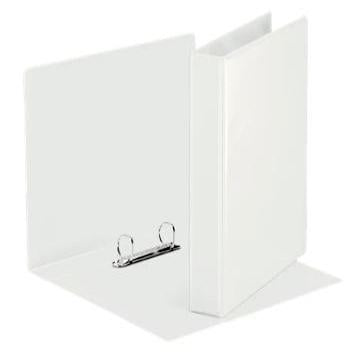 Classeur kangourou personnalisable ESSELTE BASIC, 2 anneaux ronds 16 mm, format A4, polypropylène blanc