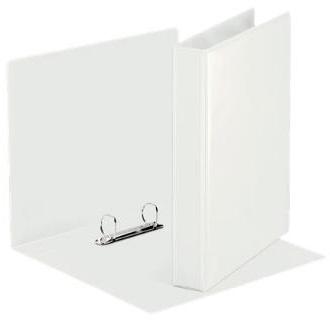 Classeur kangourou personnalisable ESSELTE BASIC, 2 anneaux assortis 25 mm, format A4, papier blanc PP