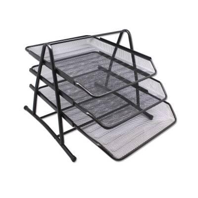 Plateau triple maille Bismark 35 x 30 x 24,5 cm noir