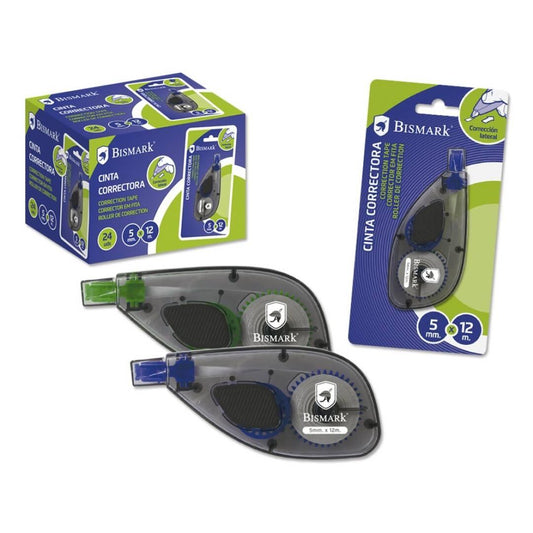 Ruban correcteur latéral BISMARK 5 mm x 12 m, blister