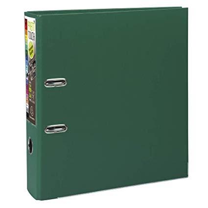 Reliure à levier EXACOMPTA PREM'TOUCH, format A4 MAXI, dos 80 mm, vert foncé