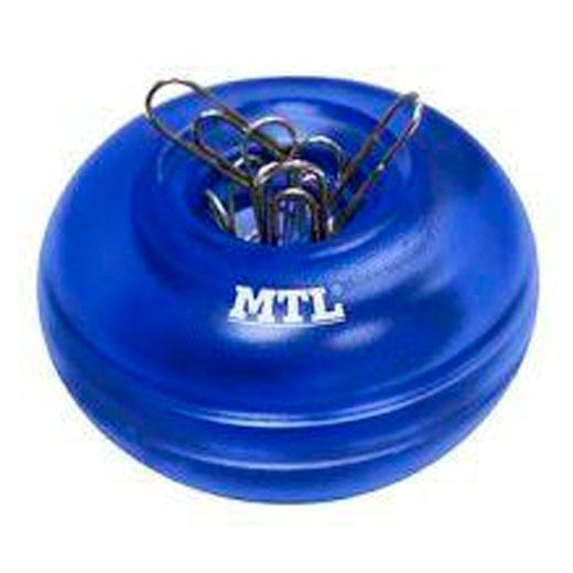 PORTE-CLIPS MAGNÉTIQUE RONDE MTL BLEU TRANSLUCIDE
