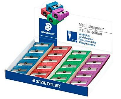 TAILLE-CRAYONS EN MÉTAL STAEDTLER AVEC ASSORTIMENT