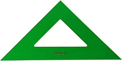 FABER CASTELL ESCUADRA SIN GRADUAR 16CM VERDE