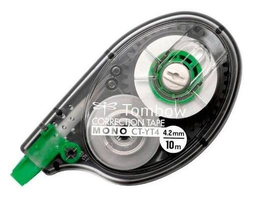 RUBAN DE CORRECTION TOMBOW MONO YT 4,2 MM X 10 M, BOÎTE DE 20 UNITÉS