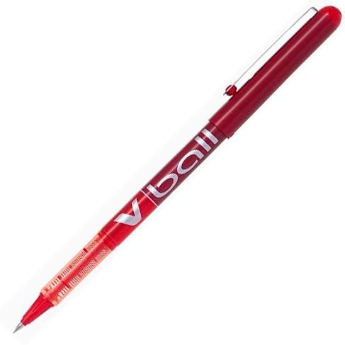 PILOT ROLLER TINTA LÍQUIDA V-BALL 05 ROJO - Prinkweb