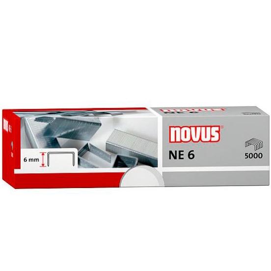 Boîte de 6 agrafes NOVUS NE pour agrafeuses électriques -5000U-