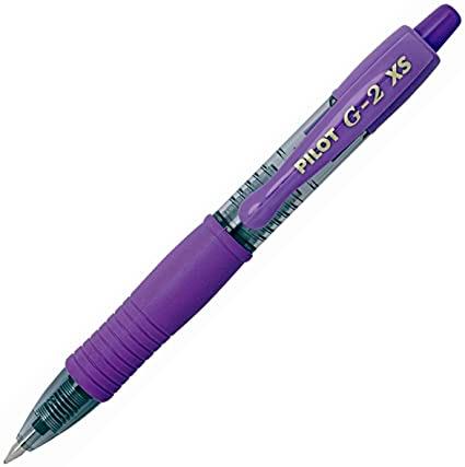 PILOT ROLLER TINTA DE GEL G2 PIXIE XS RETRÁCTIL 0.7 VIOLETA - Prinkweb