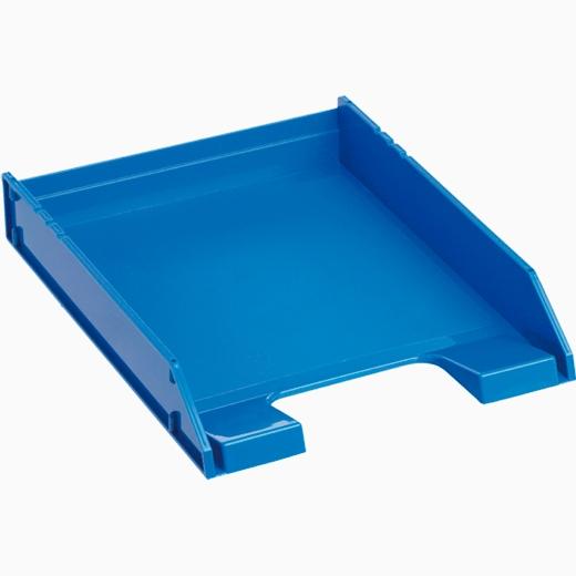 PLATEAU À FOND PLAT ARCHIVE 2000 340 x 260 x 60 mm BLEU OPAQUE EN POLYSTYRÈNE