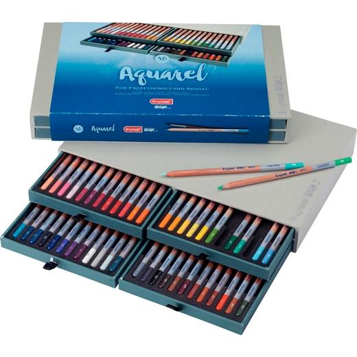 TALENS BRUYNZEEL LÁPICES DE COLORES ACUAREL DESIGN C/SURTIDOS ESTUCHE DE LUJO 48 UD - Prinkweb