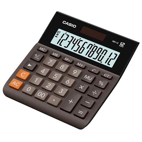 CASIO CALCULADORA D'OFICINA DE SOBREMESA 12 DÍGITS NEGRE MH-12B