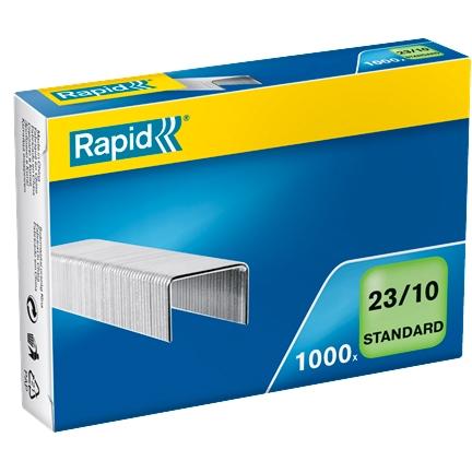 Agrafes standard rapides 23/10, boîte galvanisée de 1000