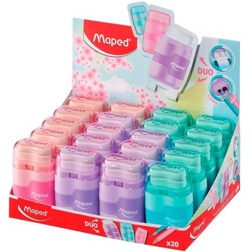 MAPED AFILALÁPICES MANUAL 2 AGUJEROS C/SURTIDOS PASTEL - Prinkweb