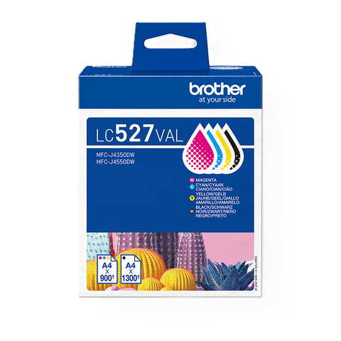 Brother LC527 Pack de 4 Cartutxos de Tinta Originals - LC527VAL